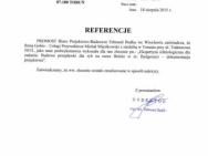 PROMOST Biuro Projektowo-Badawcze Edmund Budka (sierpień 2015)